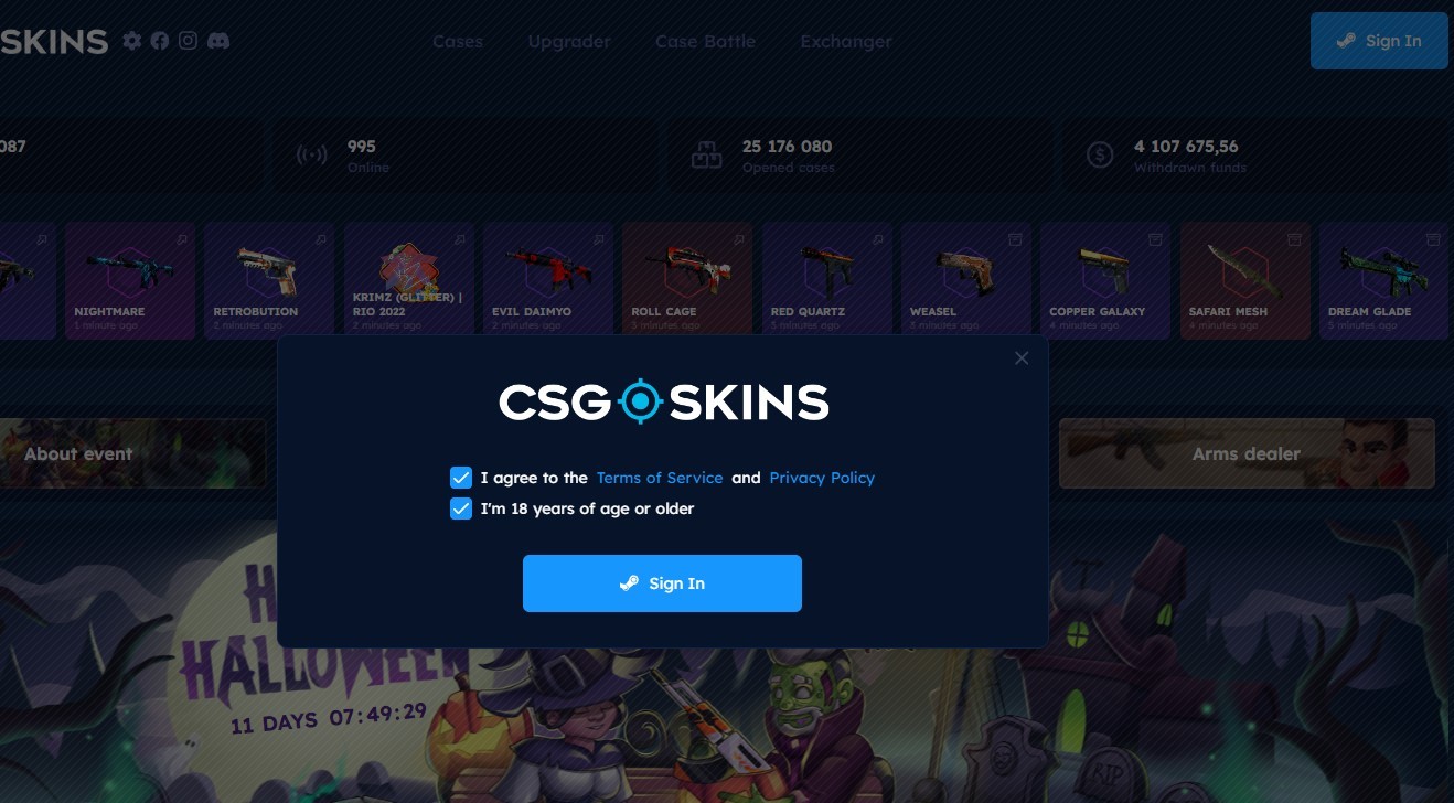 Log In or create an account