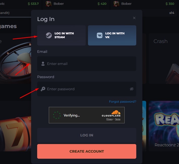 CSGOPolygon регистрация