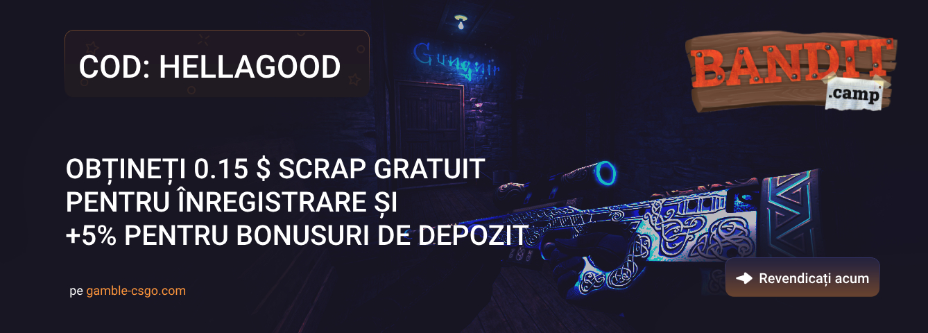 Cod promoțional Bandit.Camp