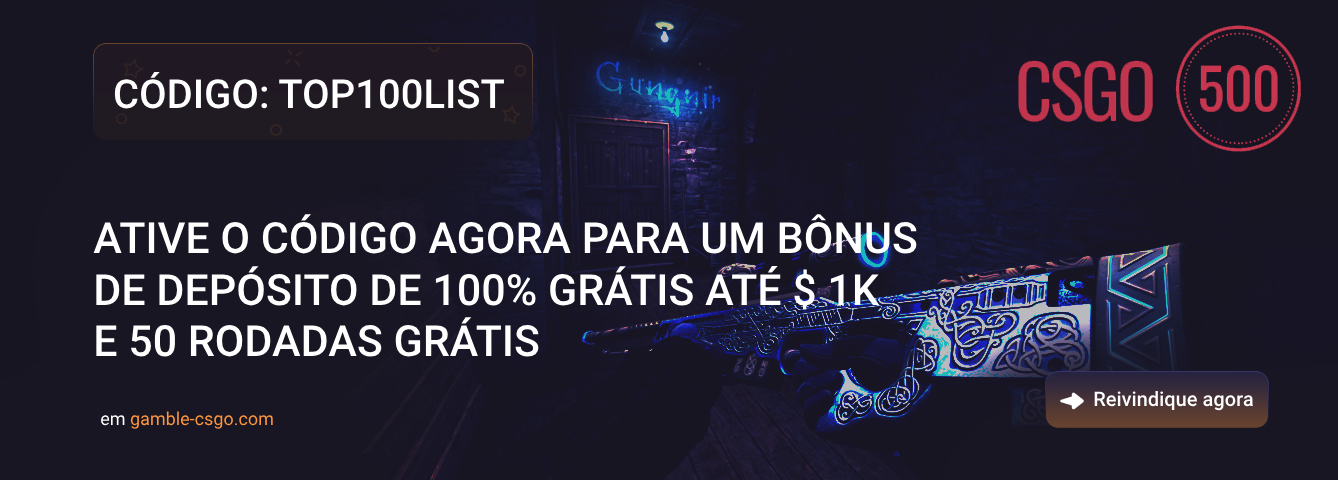 Código promocional CSGO500