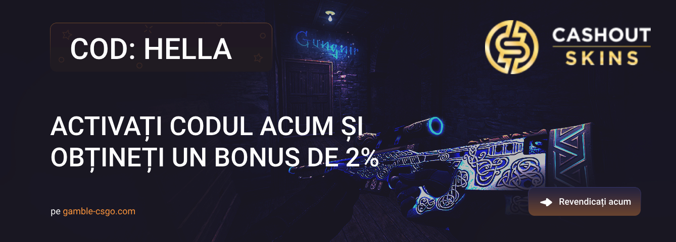Cod promoțional Cashoutskins