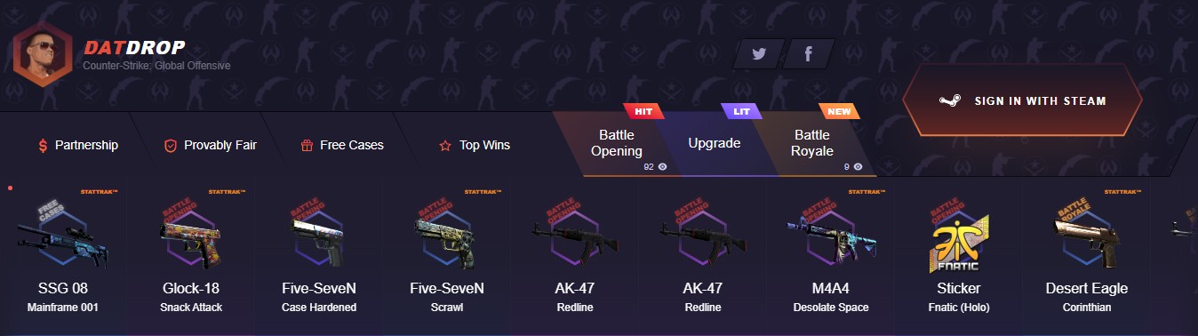 datdrop site
