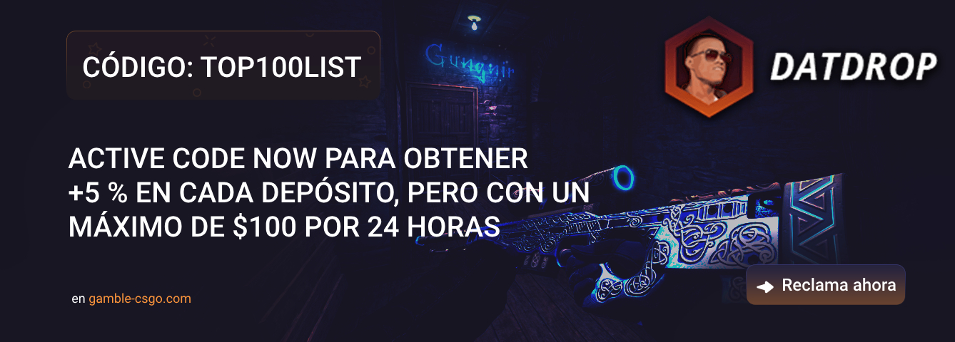 Código promocional DatDrop