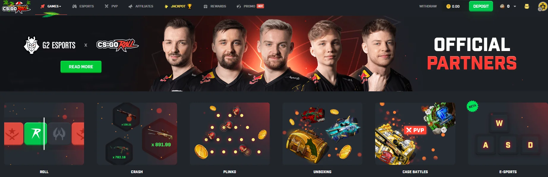 csgo roll gambling