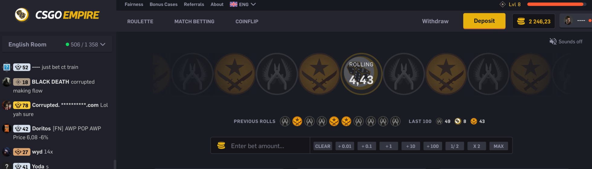 csgoempire site