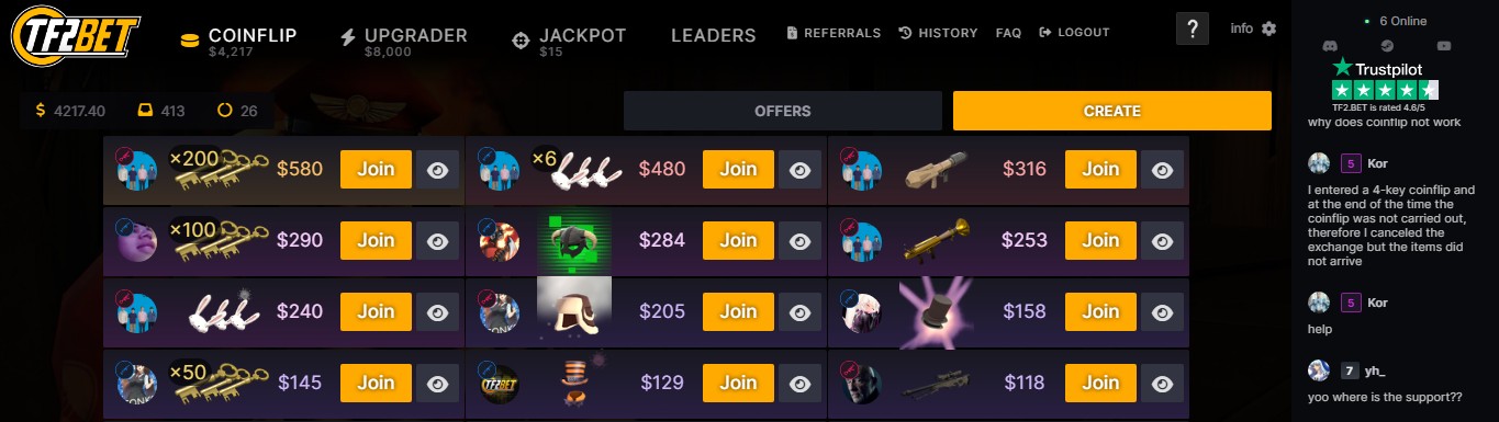 tf2.bet site