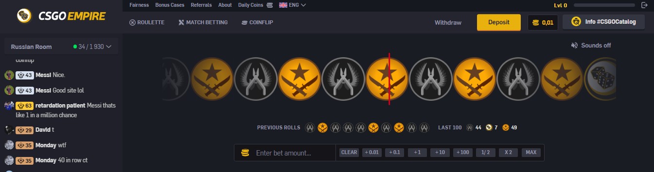 сайт csgoempire