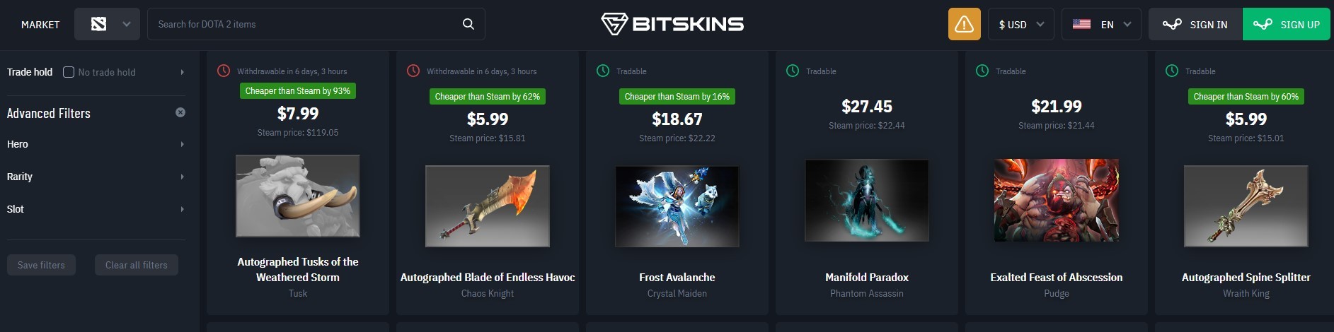 BitSkins site