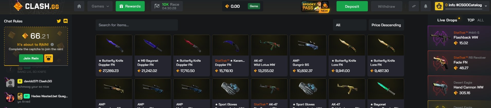 Clash.GG site