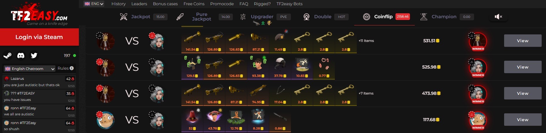 TF2Easy coinflip