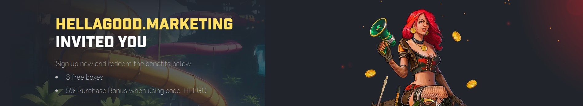 Promo code CSGORoll