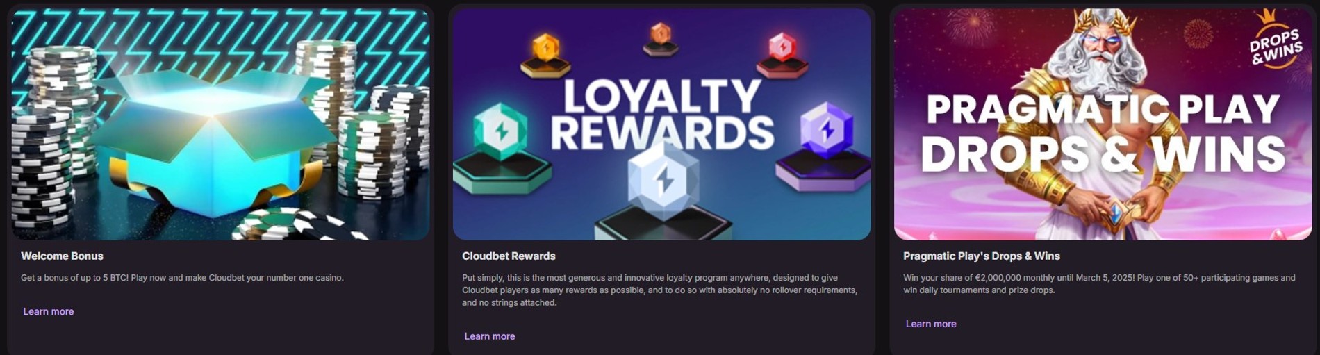 cloudbet promotion
