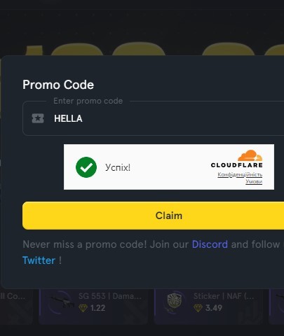CSGOStake code