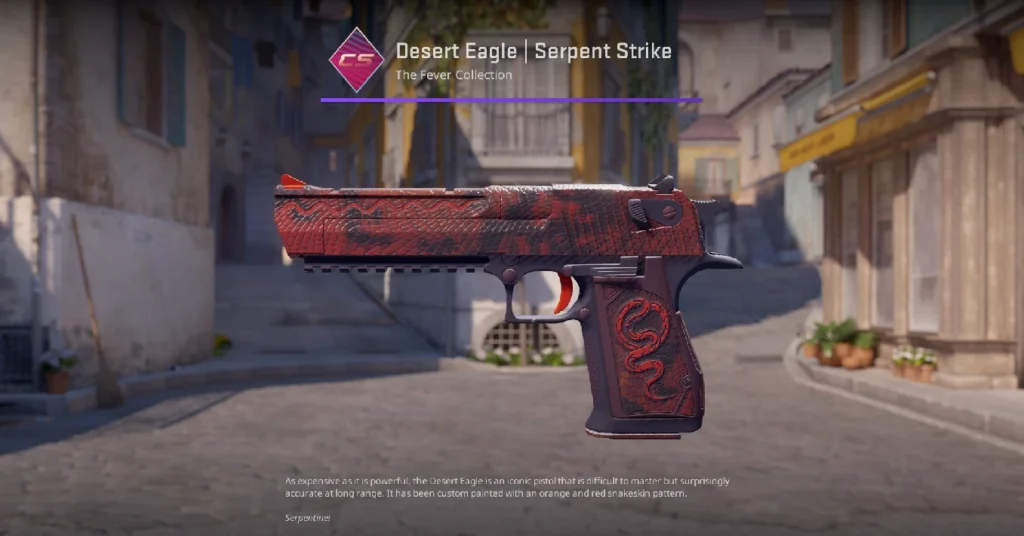 Desert Eagle CS2 Serpent Strike