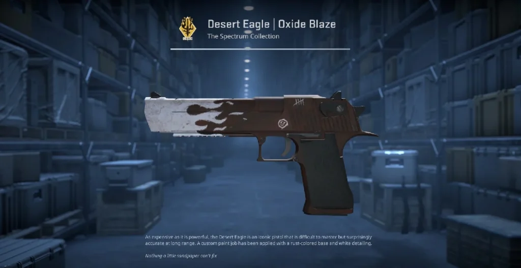 Desert Eagle CS2 Oxide Blaze