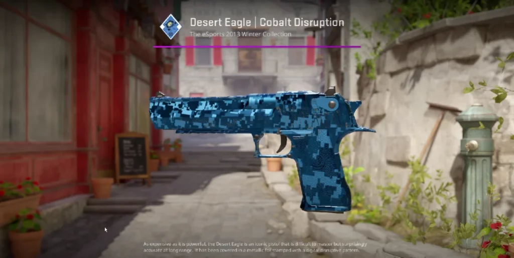 Desert Eagle CS2 Cobalt Disruption