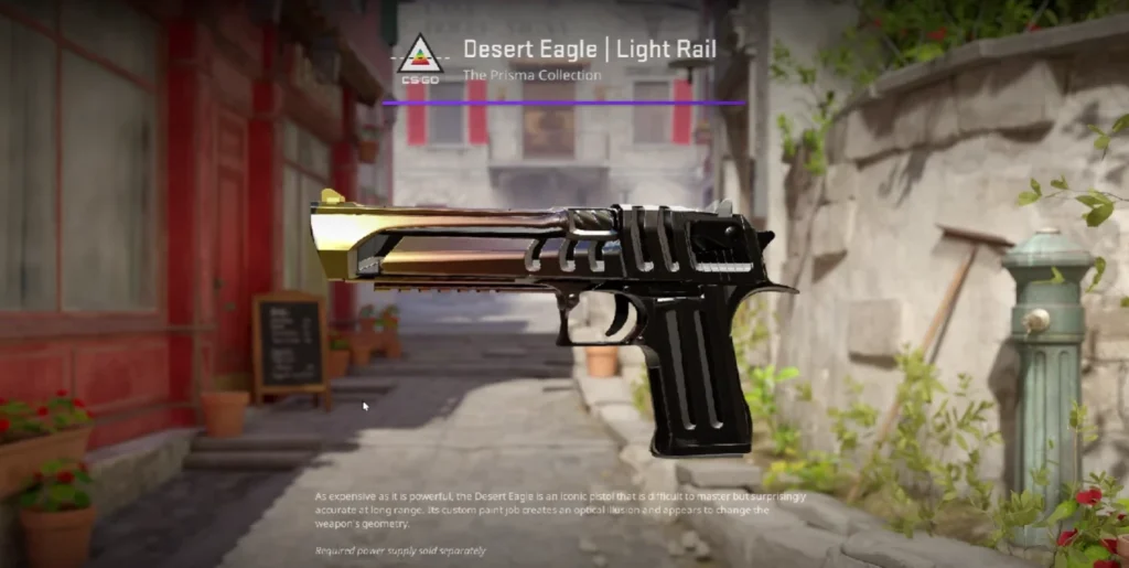 Desert Eagle CS2 Light Rail