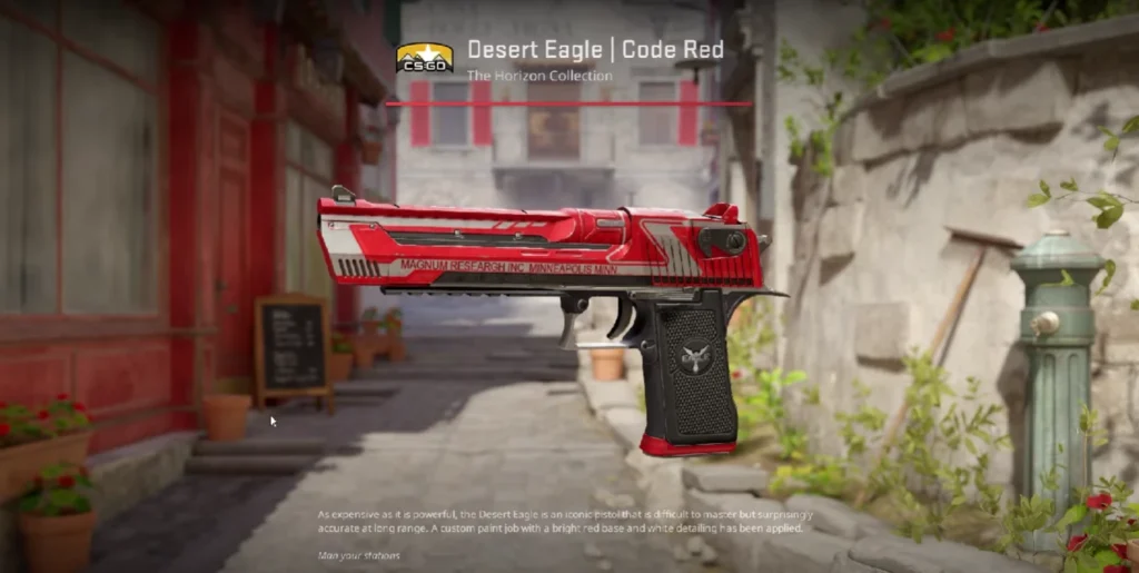 Desert Eagle CS2 Code Red