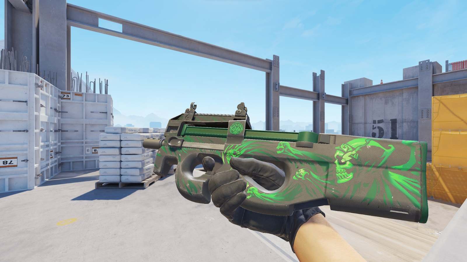 P90 Skins - Grim - Spooky