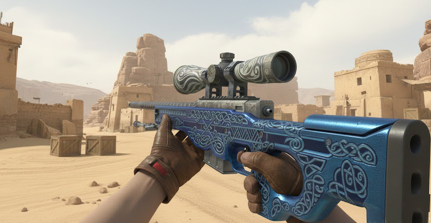 AWP Gungnir – A Modern Luxury AWP Skin