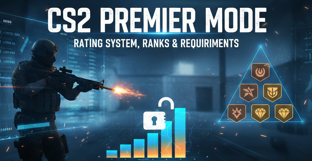 CS2 Premier Mode: Rating System, Ranks and Requirements