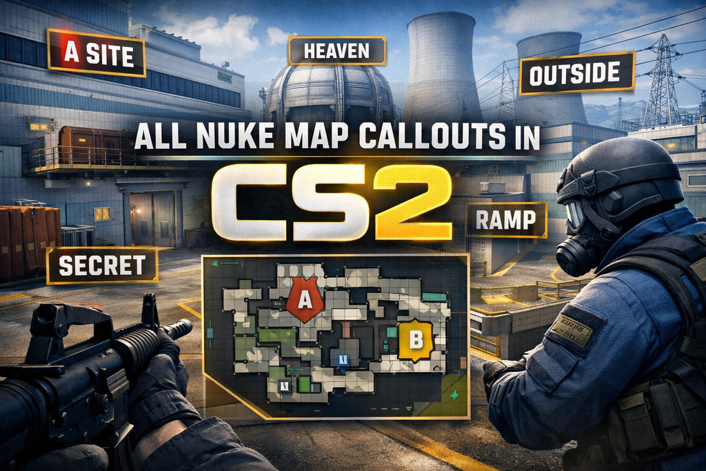 All Nuke Map Callouts in CS2