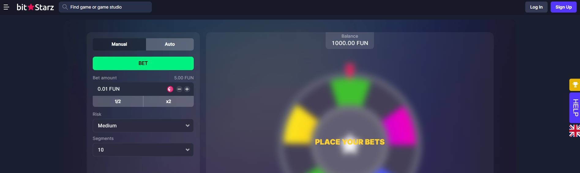 BitStarz Lucky Wheel