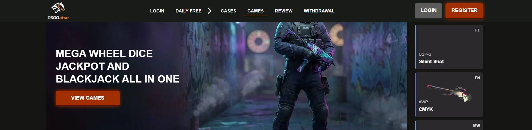 CSGOAtse CS2 Blackjack Site