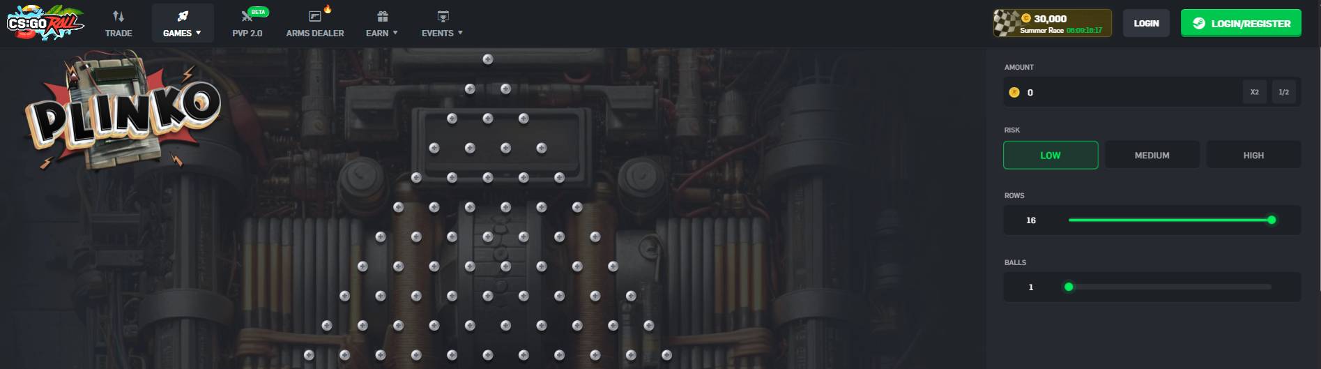 csgoroll plinko