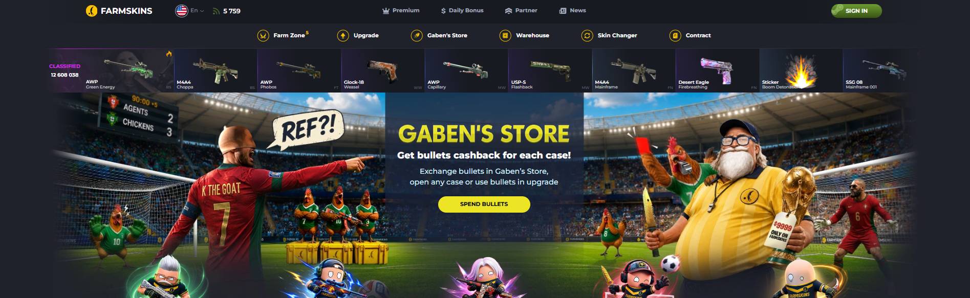 farmskins site
